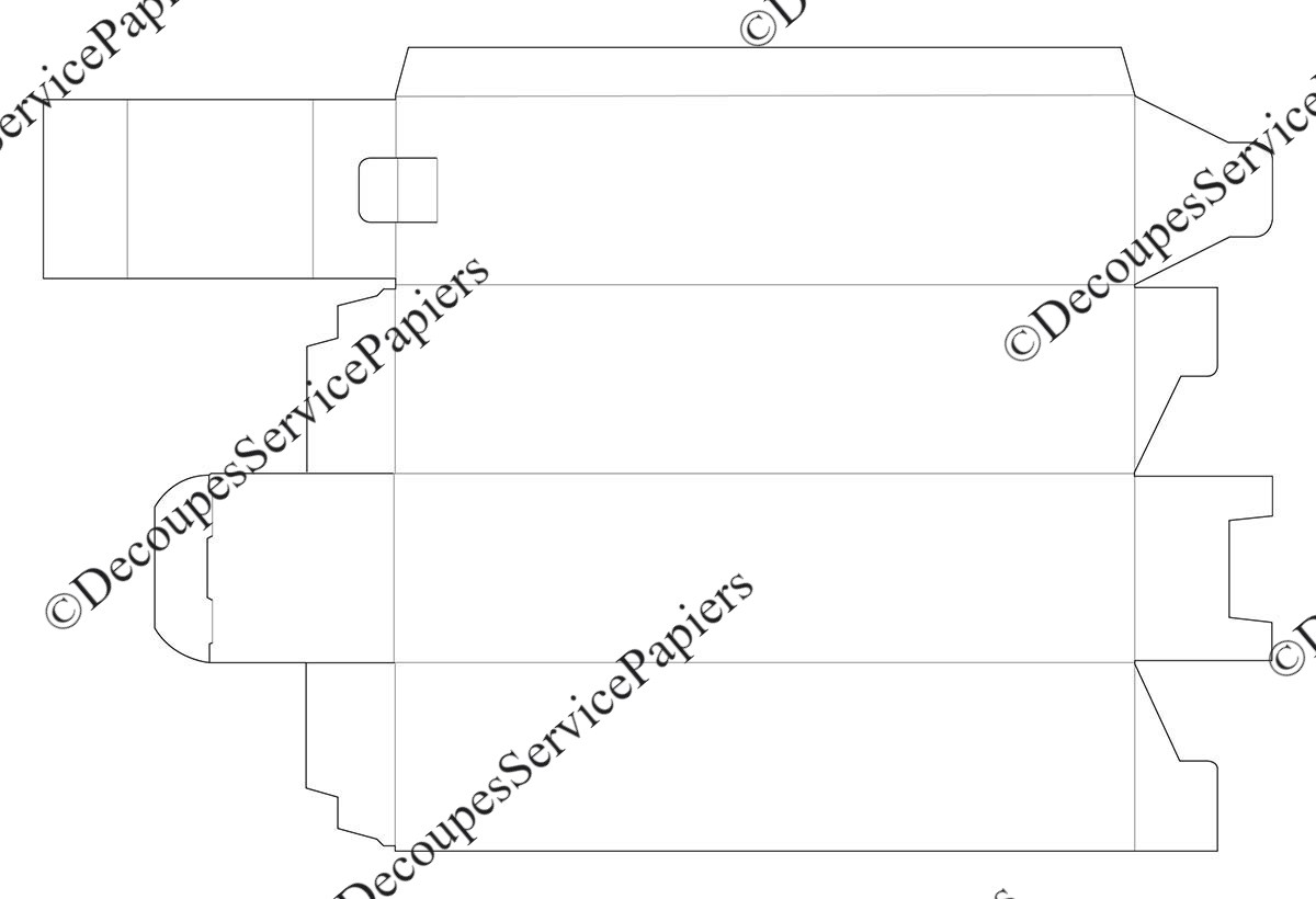 BOITE FV 230 X 60 X 60 O 383 X 250